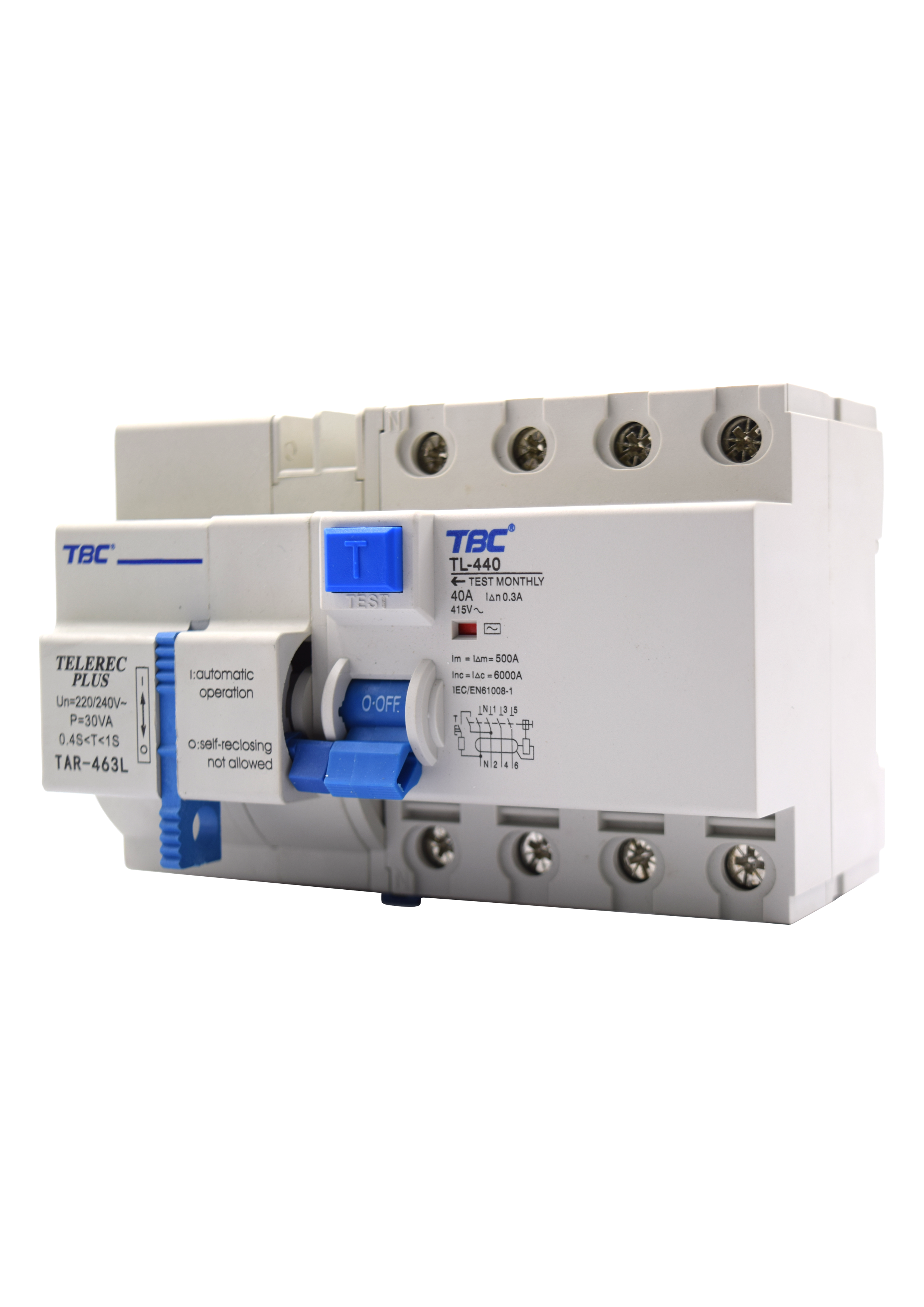 TBC TAR-440L Automatic Recloser RCCB