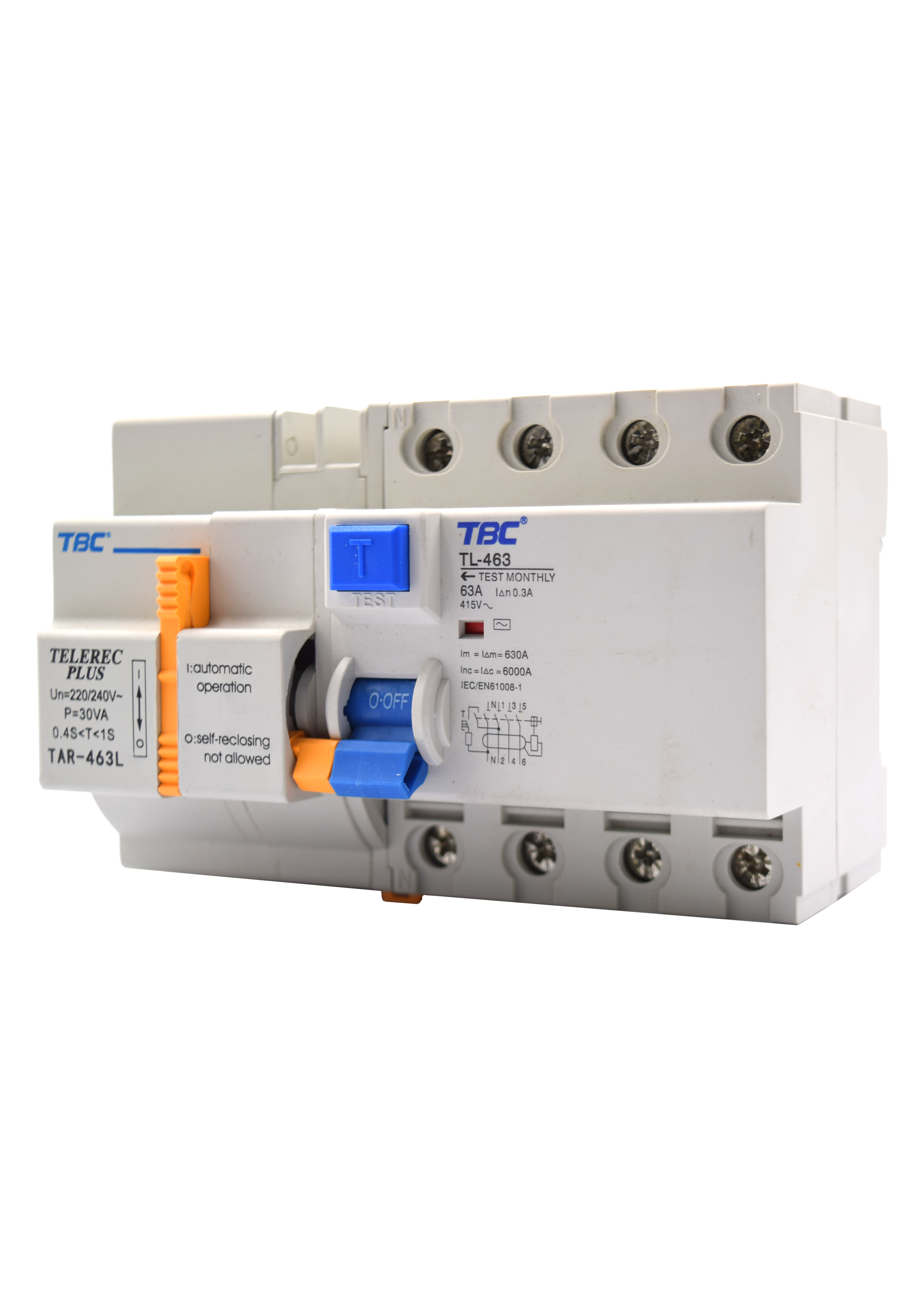 TAR-463L Automatic Recloser RCCB