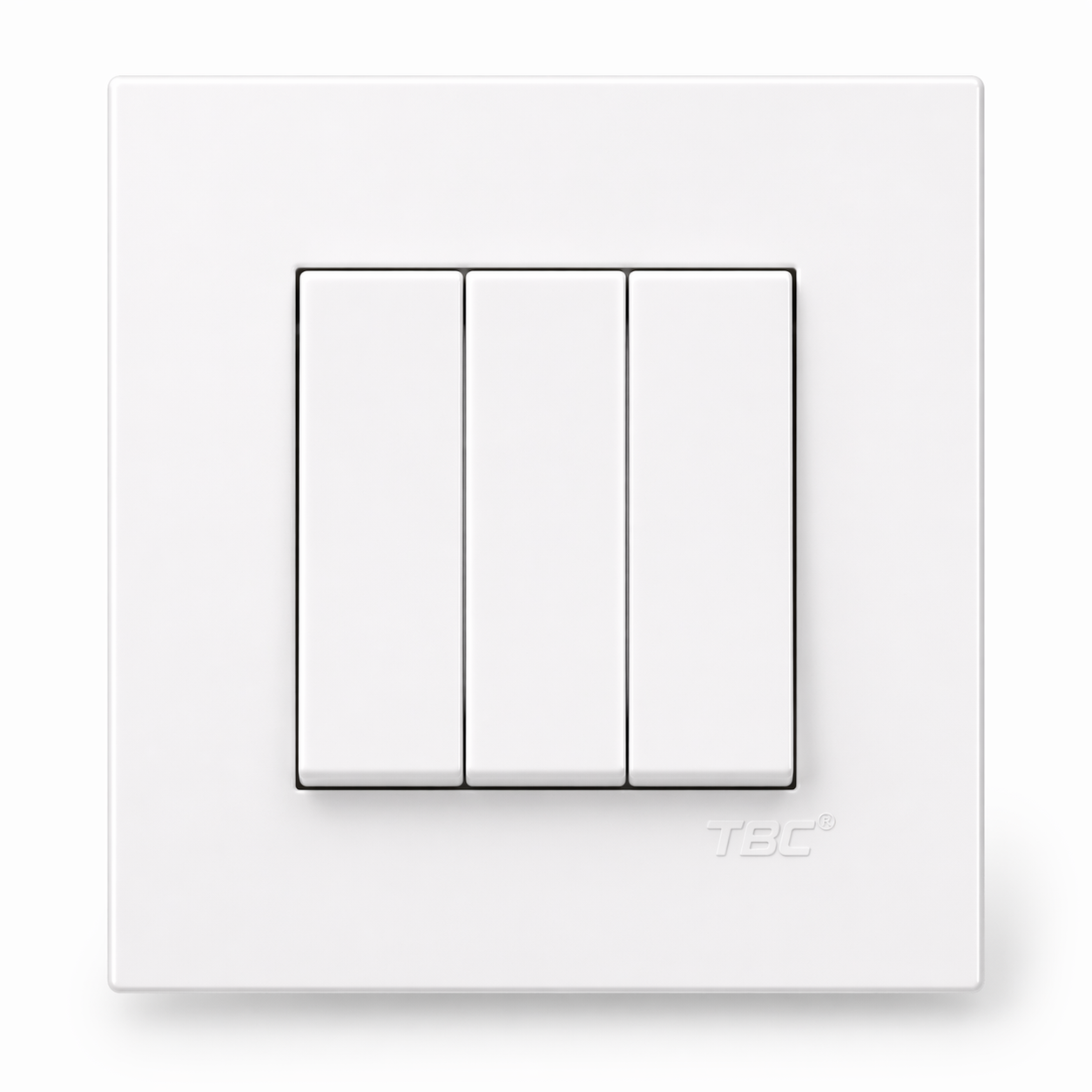 TBC 3 Gang 1 Way Switch ( B8-301 ) B-Series