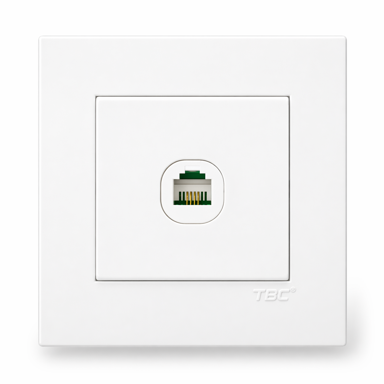 TBC B10TEL 1 Gang Telephone Socket (RJ11) B-Series