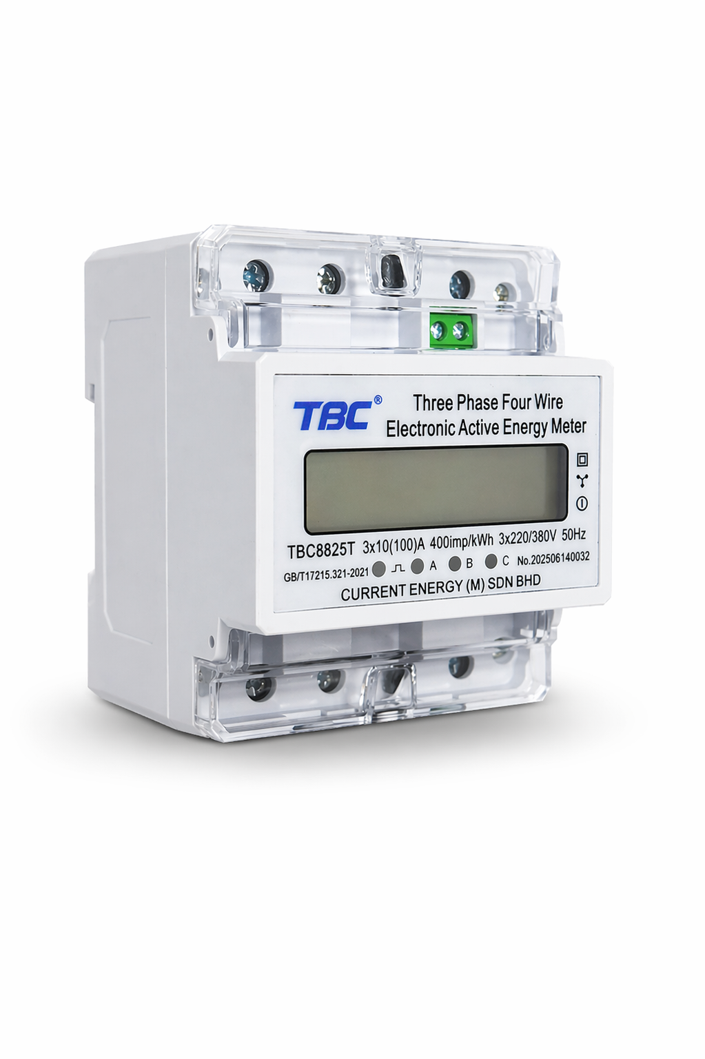 TBC Three Phase Four Wire Energy Meter