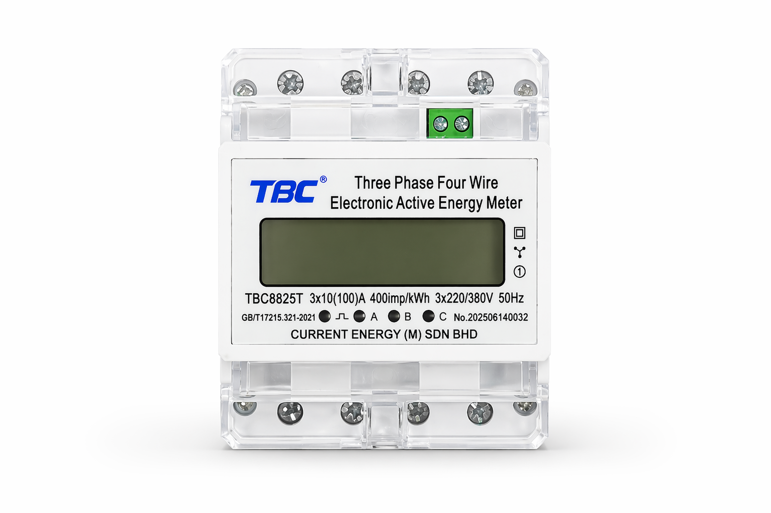 TBC Three Phase Four Wire Energy Meter