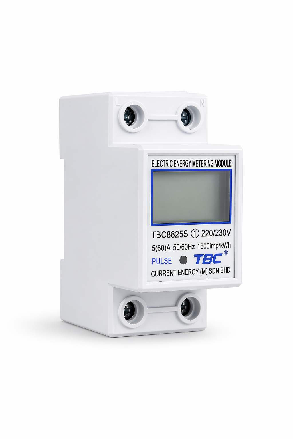 TBC Single Phase DIN Rail Energy Meter