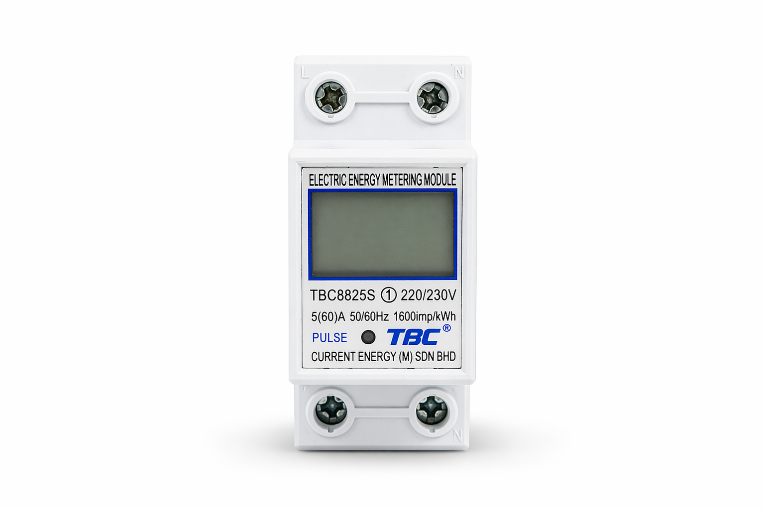 TBC Single Phase DIN Rail Energy Meter