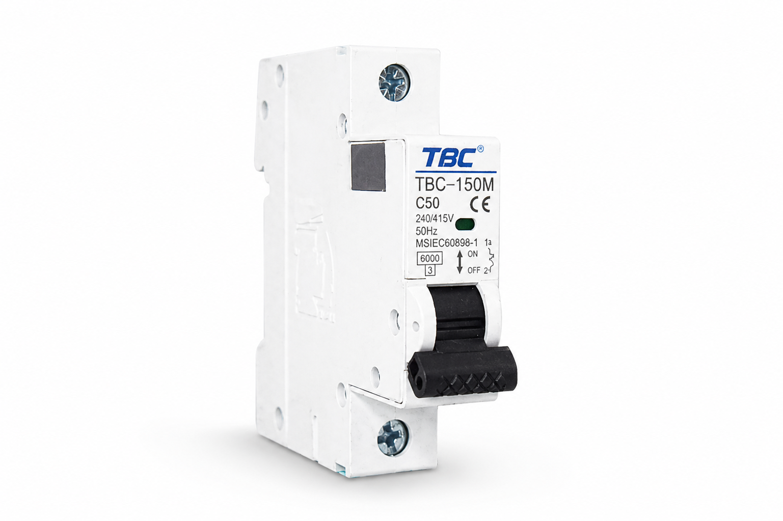TBC-150M Miniature Circuit Breaker (MCB) 1P 50A 6kA