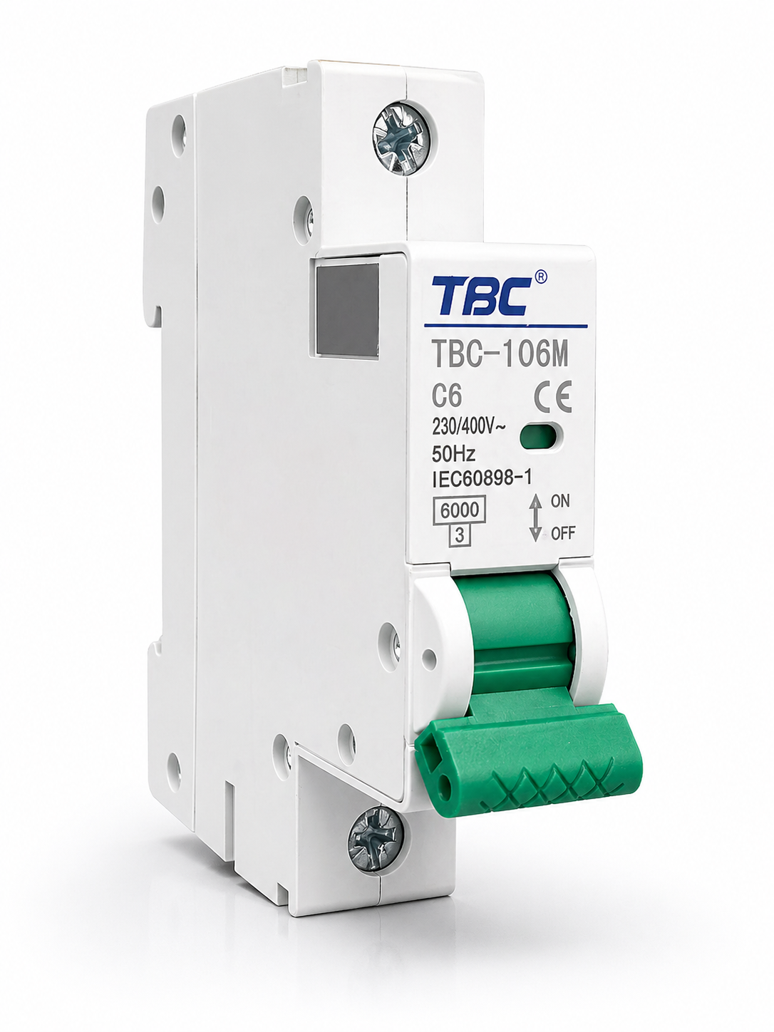 TBC-106M Miniature Circuit Breaker (MCB) 1P 6A 6kA