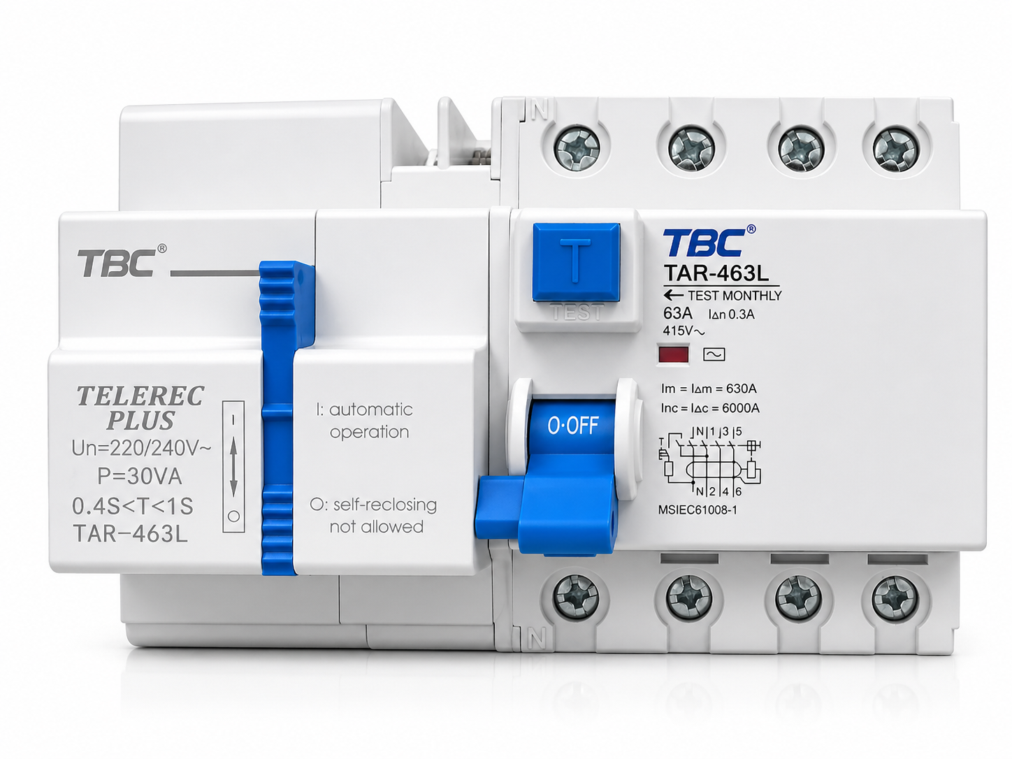 TAR-463L Automatic Recloser RCCB
