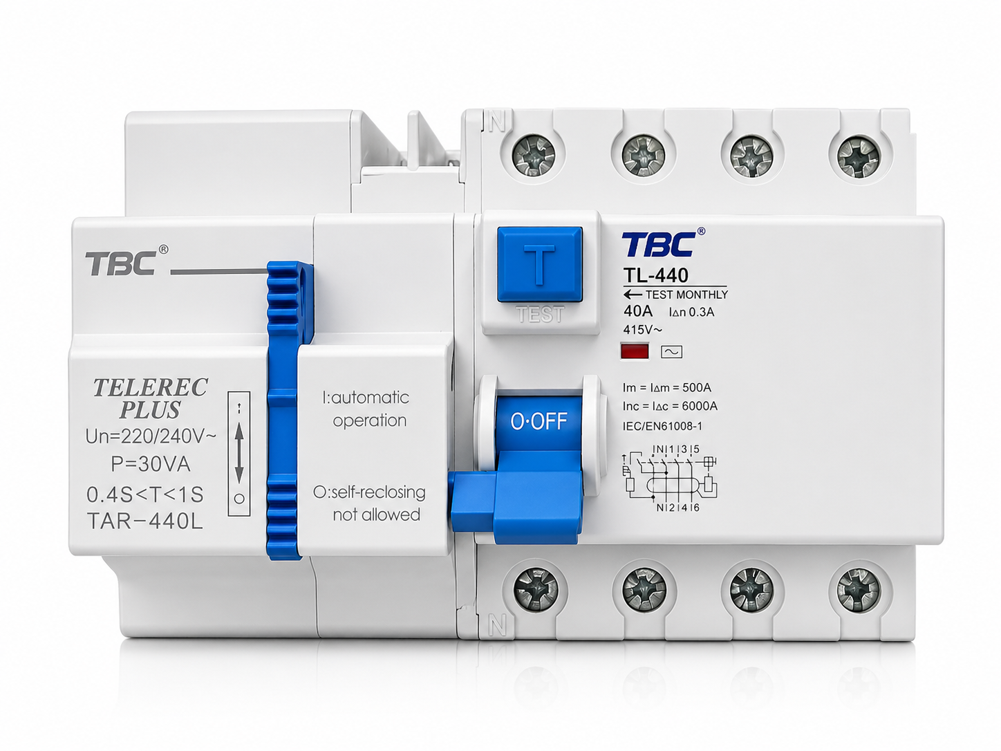 TBC TAR-440L Automatic Recloser RCCB