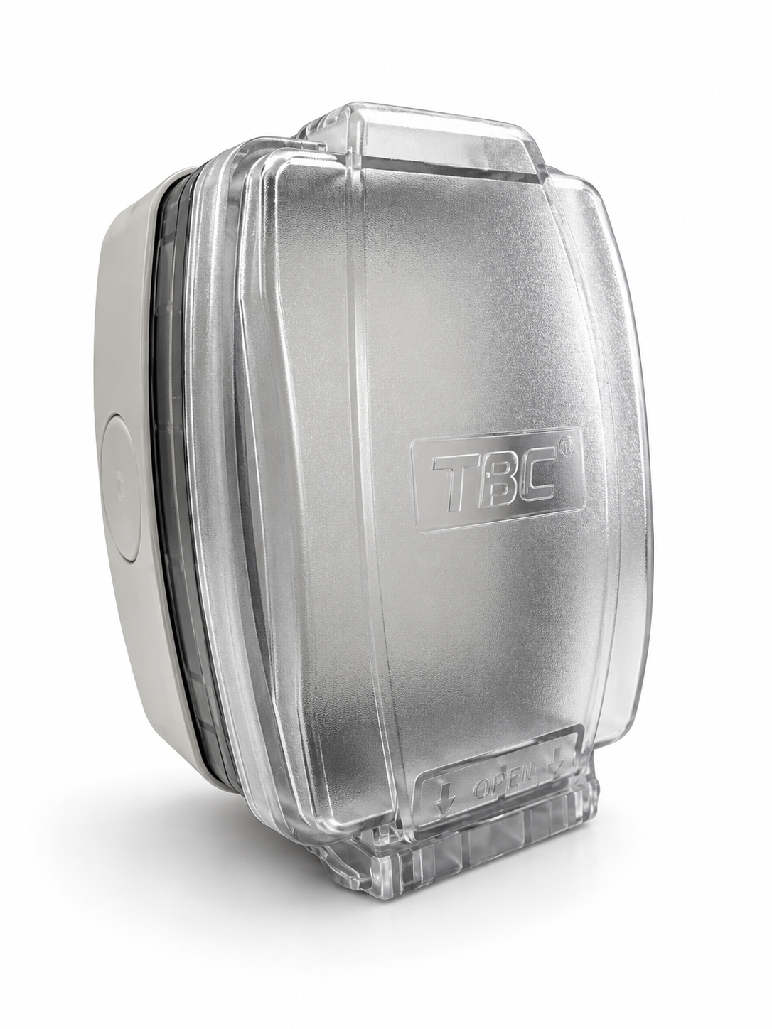TBC IP66 Weatherproof Socket Outlet 13A 1 Gang with Switch