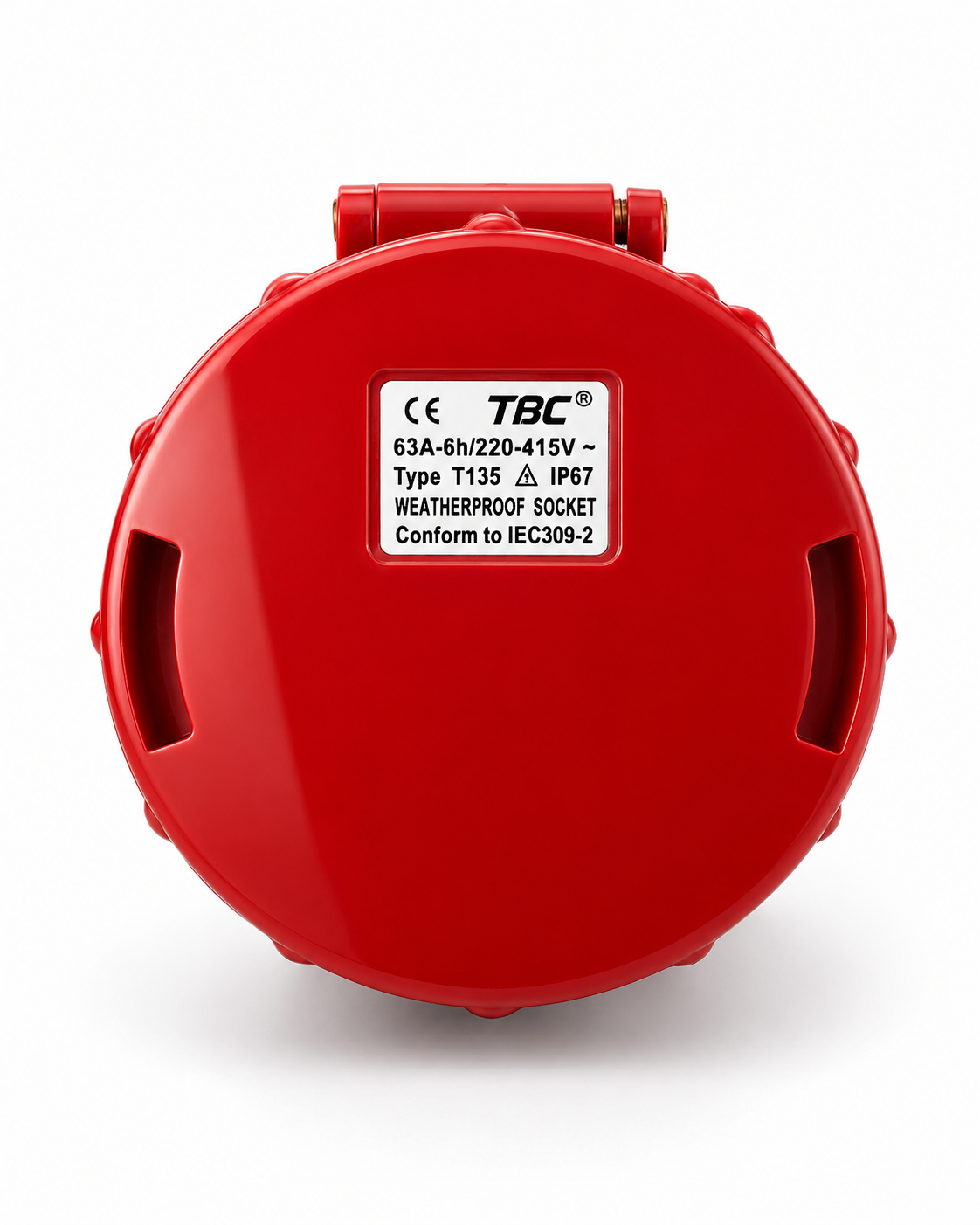 Industrial Weatherproof Socket Outlet 63A 5 Pin 220-415V AC IP67 – Type T135