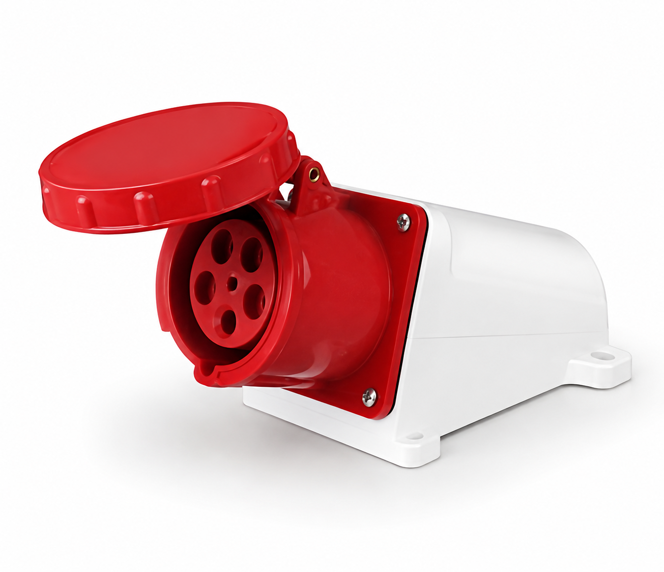 Industrial Weatherproof Socket Outlet 63A 5 Pin 220-415V AC IP67 – Type T135