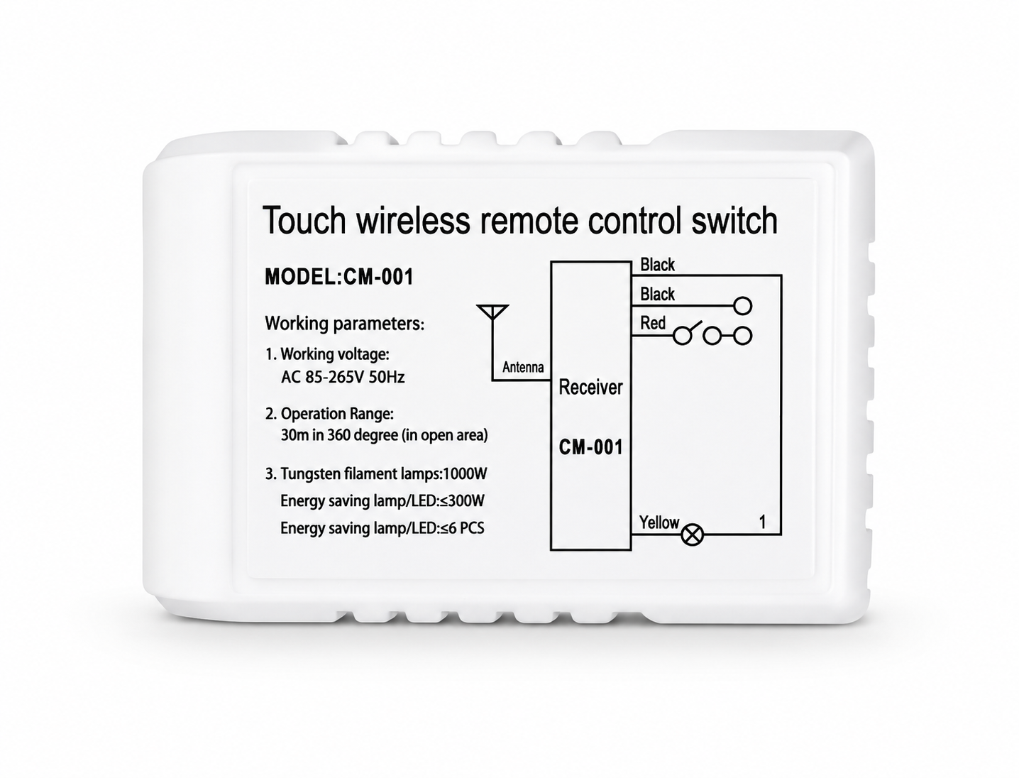 Wireless Remote Control Switch XCM-001