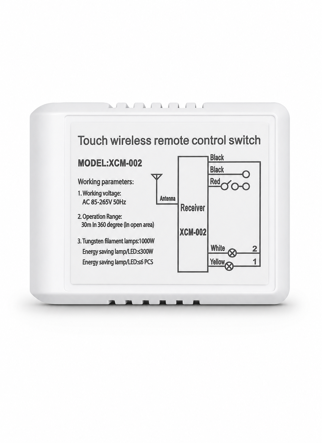 Wireless Remote Control Switch XCM-002