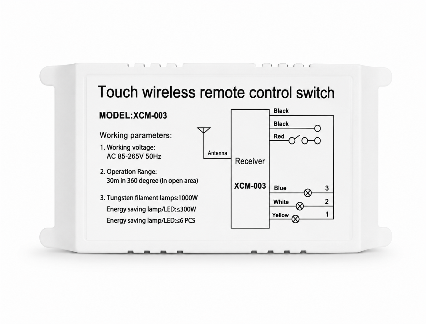 Wireless Remote Control Switch XCM-003