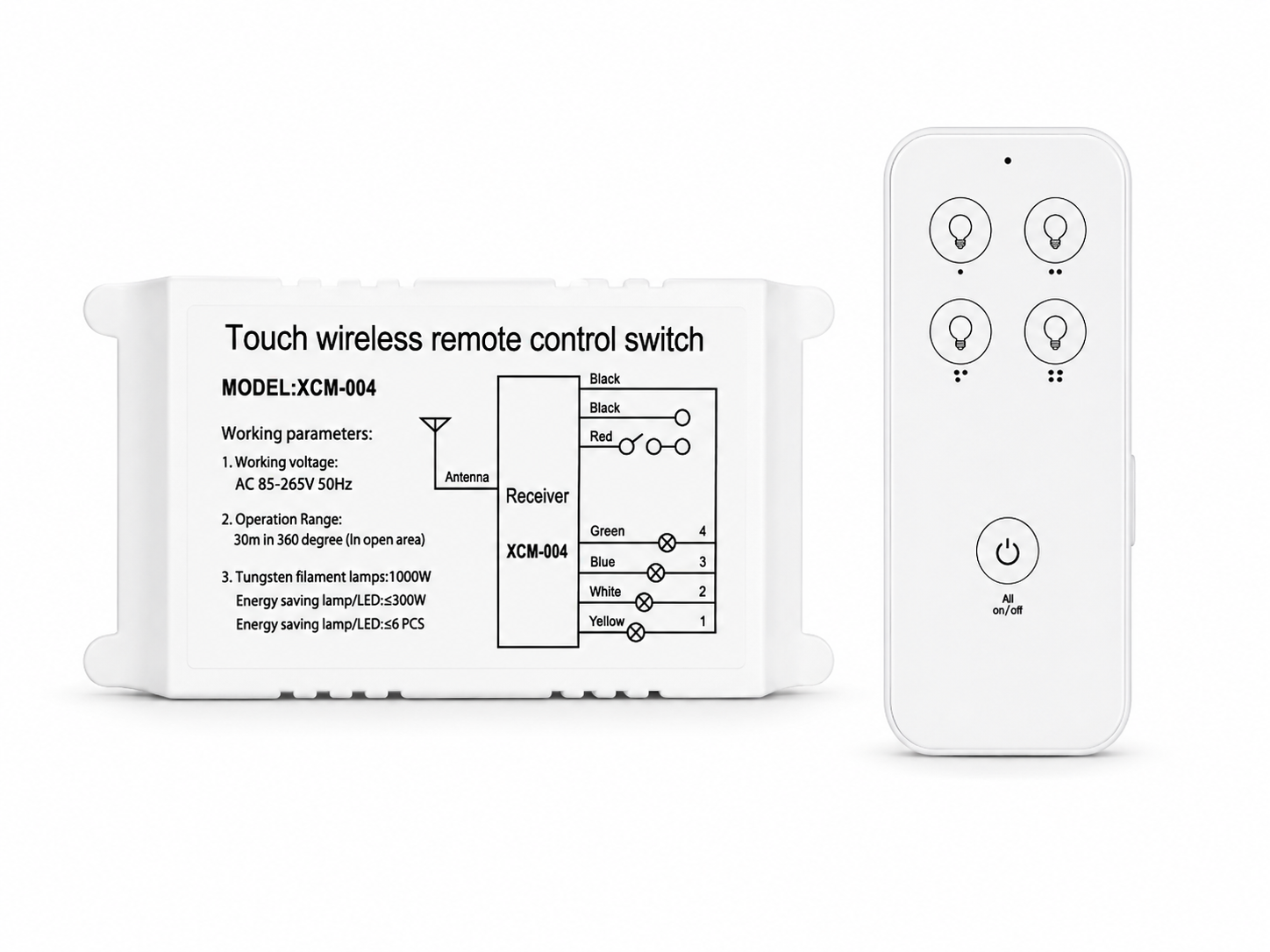 Wireless Remote Control Switch XCM-004