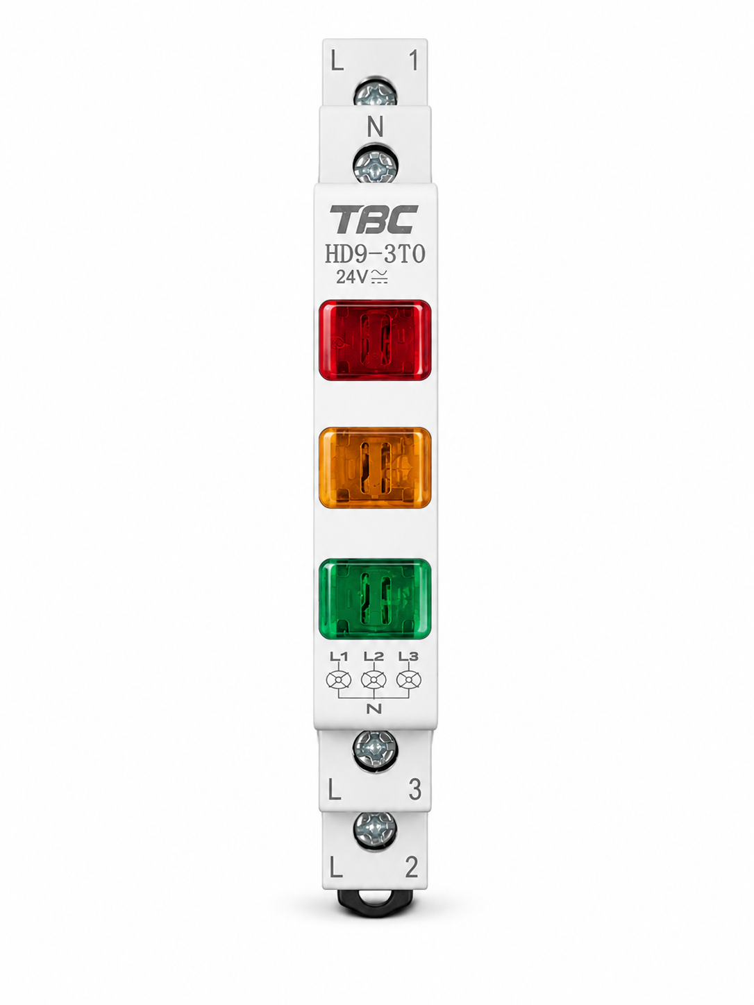 TBC DIN Rail Indicator Signal Lamp HD9(S)