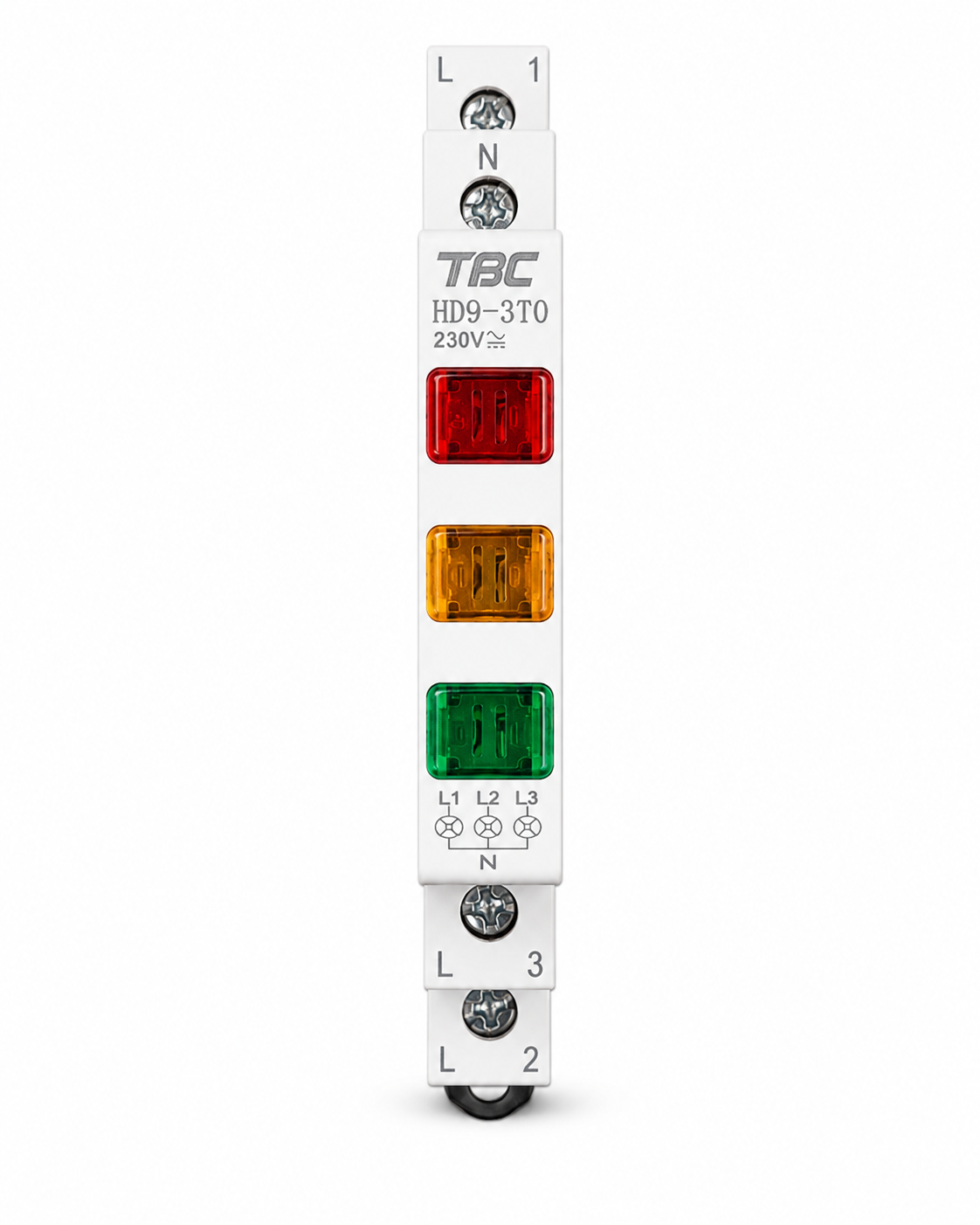 TBC DIN Rail Indicator Signal Lamp HD9(S)