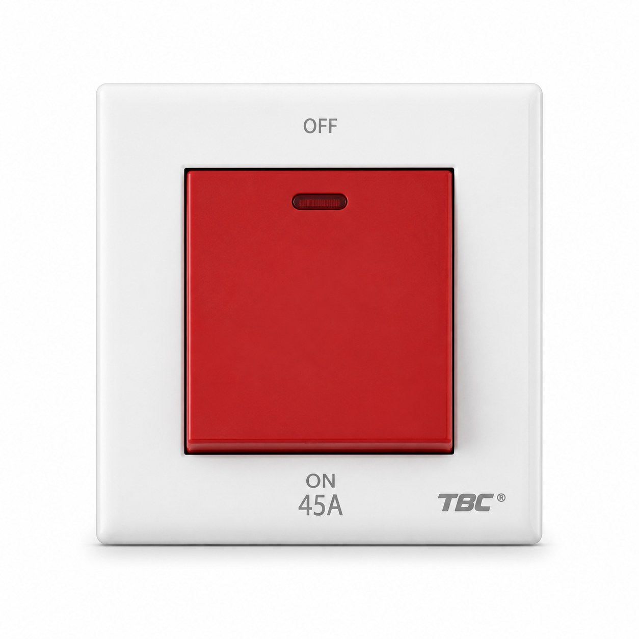 TBC E-145NR High Power 45A Double Pole Switch with Indicator Light