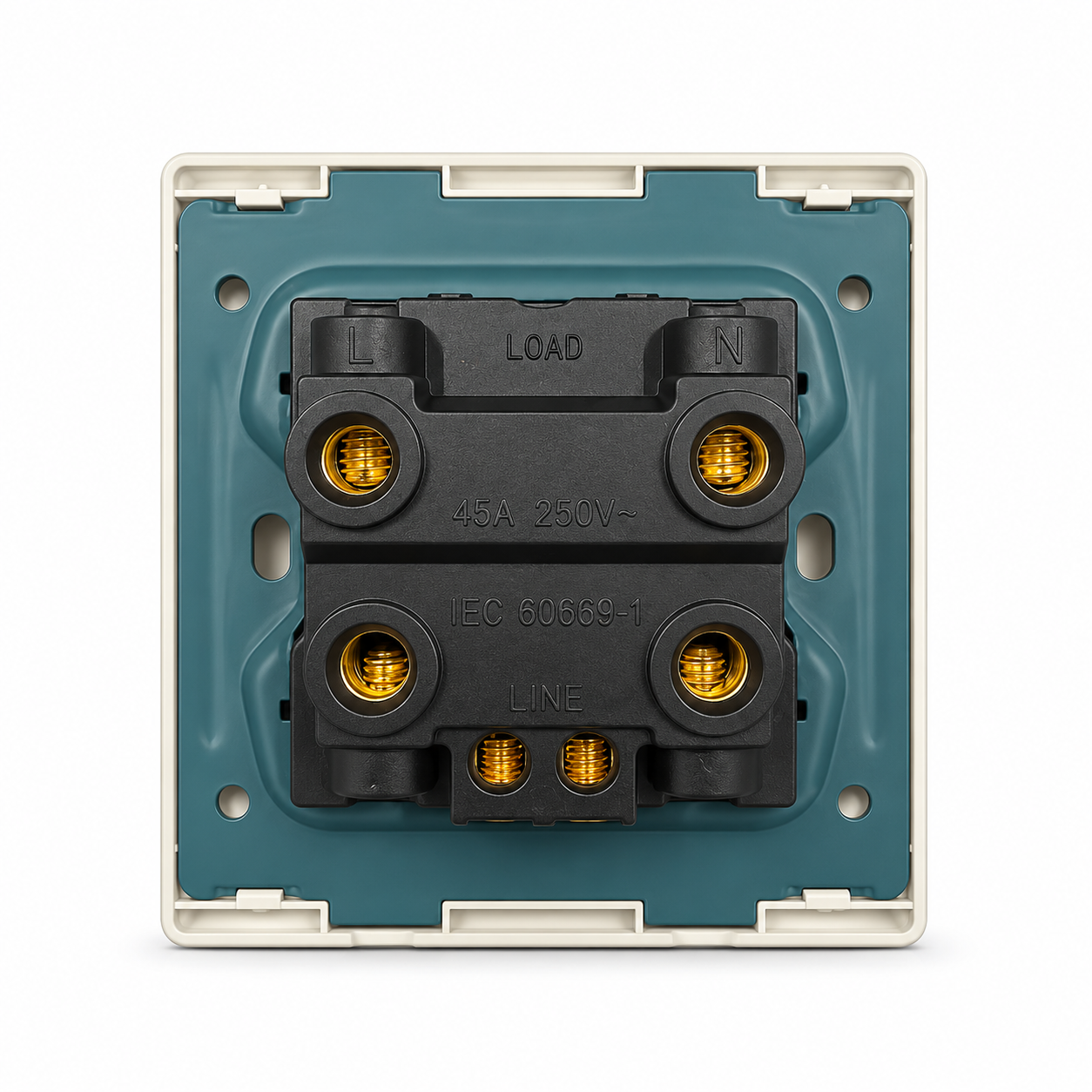 TBC E-145NR High Power 45A Double Pole Switch with Indicator Light