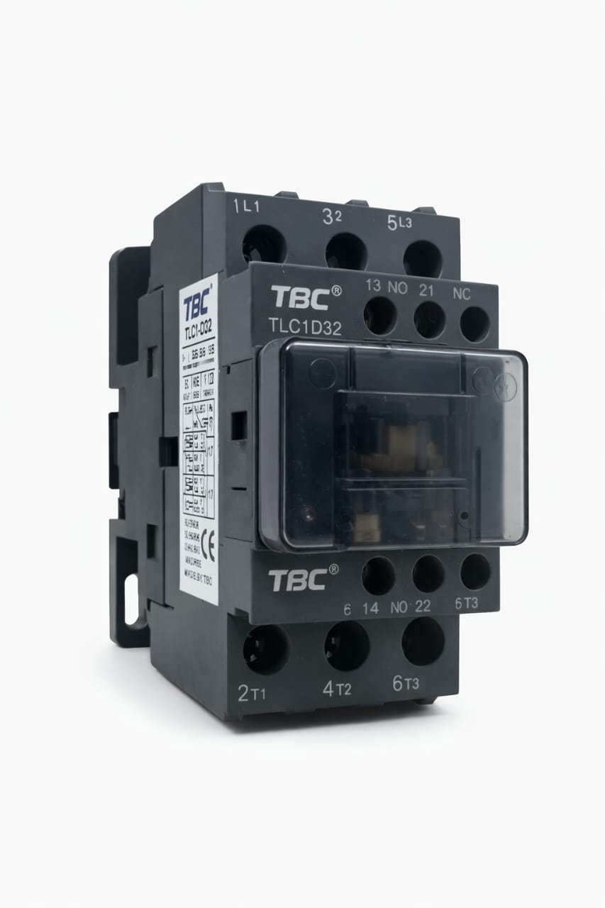 TBC TLC1D32 AC Contactor 3 Pole 32A