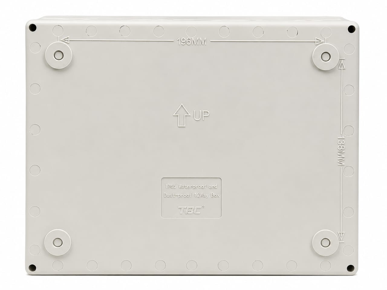TBC-WD12 12 Way Waterproof Distribution Box