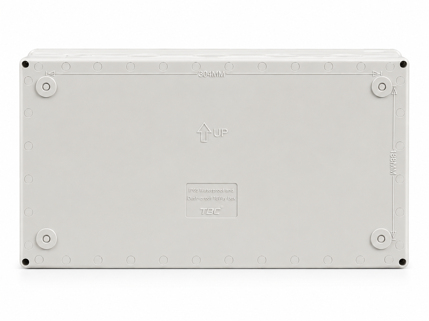 TBC-WD18 18 Way Waterproof Distribution Box