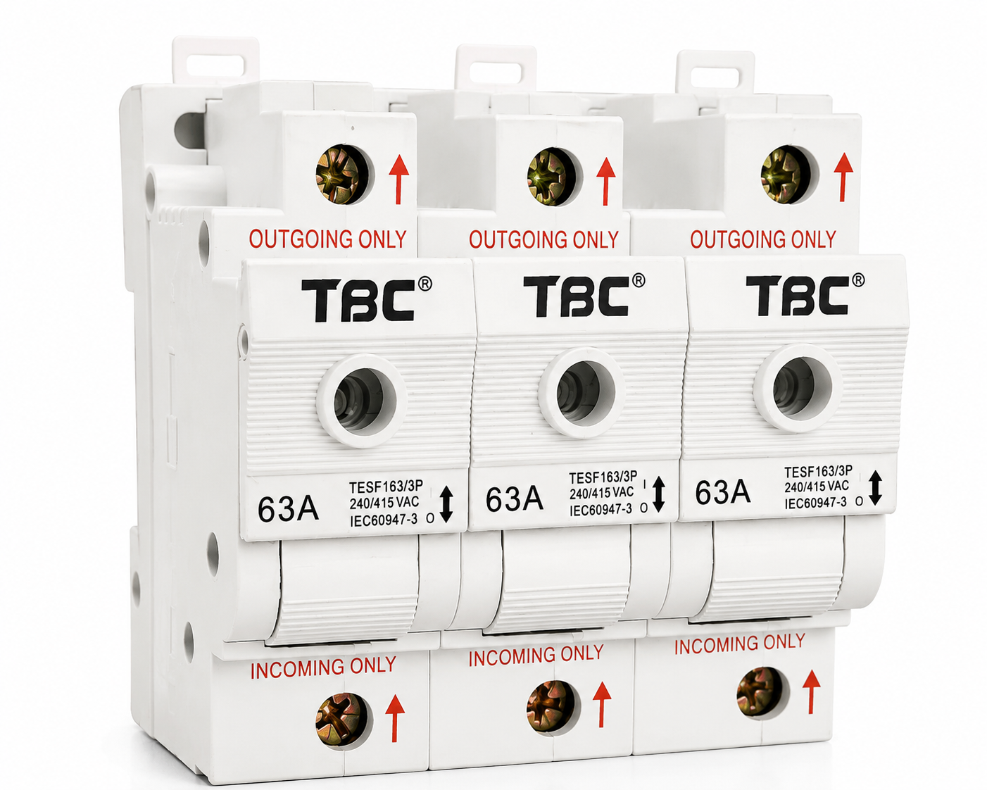 TSF-363 3P 63A Switch Fuse (50kA)