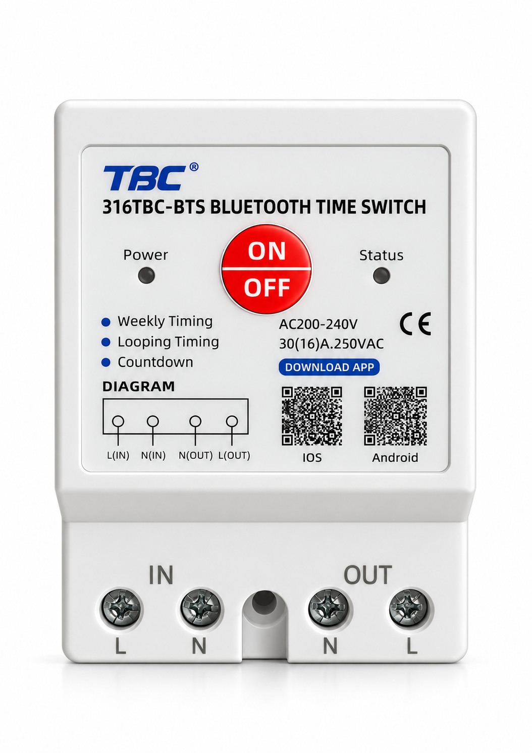 TBC 316TBC Bluetooth Timer