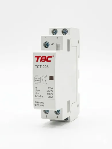 TBC TCT-225 Modular Contactor 2 Pole 25A 230V AC