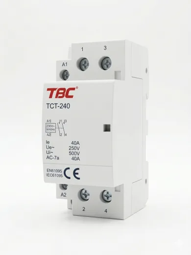 TBC TCT-240 Modular Contactor 40A 2 Pole 230V AC