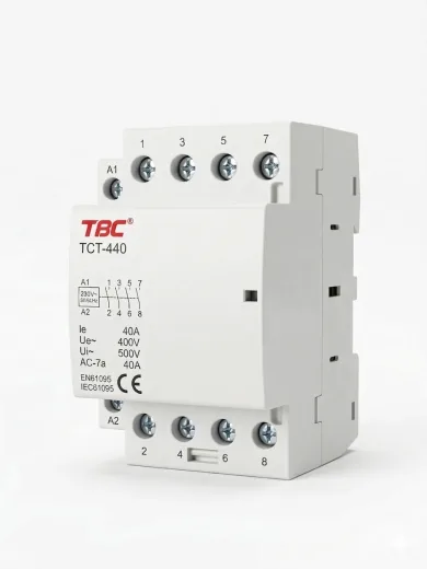 TBC TCT-440 4-Pole Modular AC Contactor 40A 400V