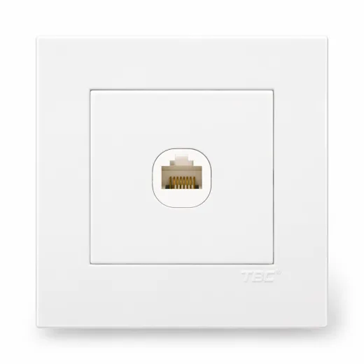 TBC B10T01U 1 Gang Data Socket (RJ45) – CAT5 / CAT6 B-SERIES