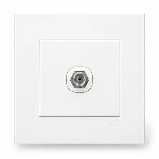 TBC B1031S 1 Gang Satellite Socket TV/Satellite B-Series