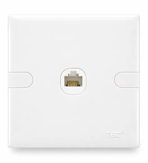 TBC T6T01U 1 Gang Data Socket (RJ45) – CAT5 / CAT6 B-SERIES