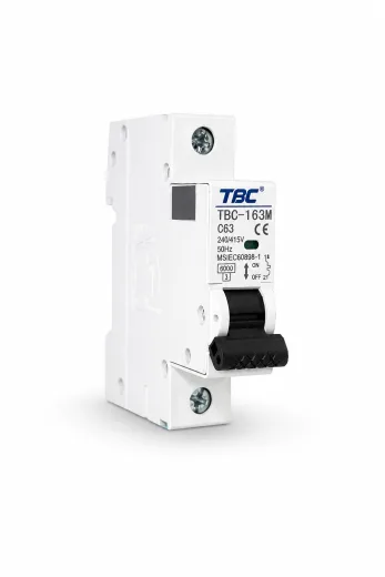 TBC-163M Miniature Circuit Breaker (MCB) 1P 63A 6kA