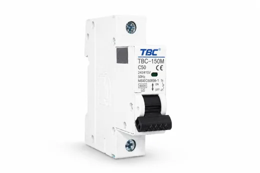 TBC-150M Miniature Circuit Breaker (MCB) 1P 50A 6kA