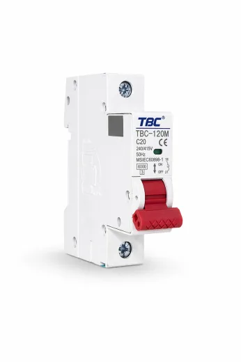 TBC-120M Miniature Circuit Breaker (MCB) 1P 20A 6kA