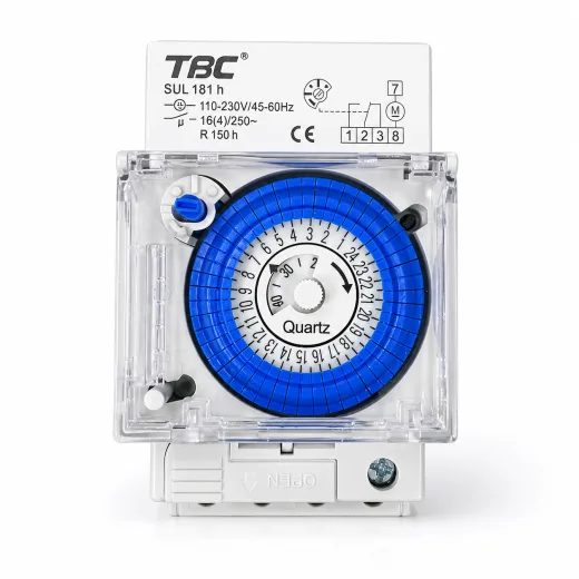 SUL181h 24-Hour Mechanical Time Switch (Quartz Driven)
