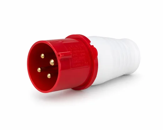 INDUSTRIAL POWER PLUG 4 PIN 16A/32A IP44 ( T014/ T024)