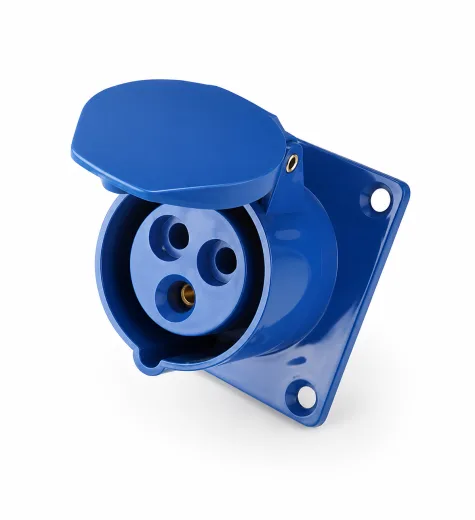 TBC Industrial Panel Mounted Socket Outlet 3 PIN – IP44 (T313 / T323)