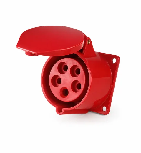 TBC Industrial Panel Mounted Socket Outlet 5 PIN – IP44 (T315 / T325)