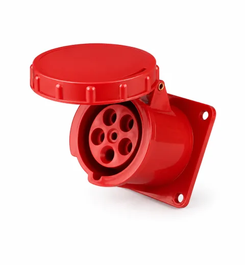 TBC Industrial Panel Mounted Socket Outlet 5 PIN – IP44 (T335)