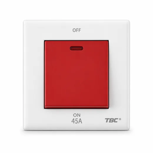 TBC E-145NR High Power 45A Double Pole Switch with Indicator Light